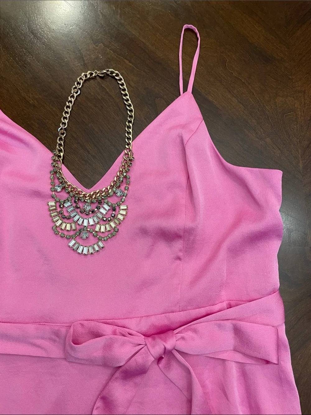 Express Pink Ruffle Romper - Picture 4 of 16